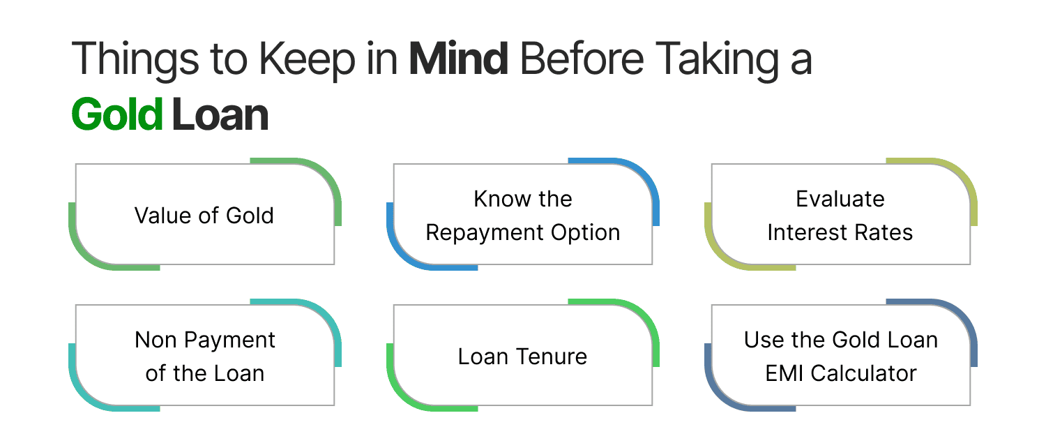 Things to Keep in Mind Before Taking a Gold Loan